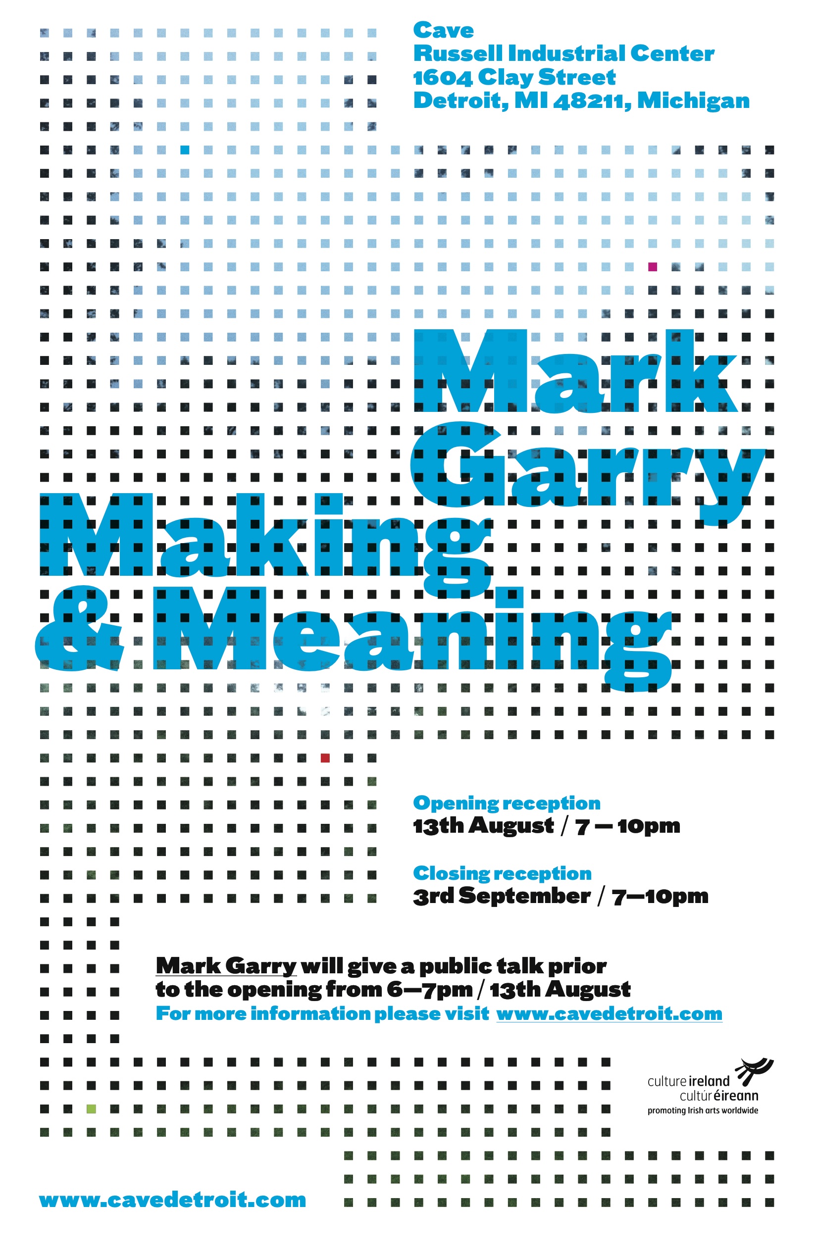 mark garry making an meaning cave detroit gallery dublin irish